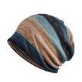 thumbnail image 1 of Slouchy Beanies Cap for Men, Scarf Cotton Casual Style Sunshade Breathable Stretch Sun Hat Autumn Winter Cycling Neck Warmer Headwear Large Size, 1 of 2