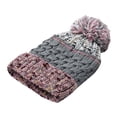 thumbnail image 1 of Slouchy Beanies for Women Thermal Beanie Snow Beanie Pom Knit Earflap Hats Knit Beanie Slouchy Beanie Fur Hat Cuff Beanie Hat Skull Beanie Hat Mens Winter Beanie Green One Size, 1 of 4