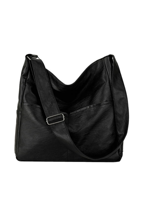 Slouchy Hobo Crossbody Bags for Women Large Retro Shoudler Handbags with Adjustable Straps Bucket Tote Purse