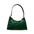 thumbnail image 1 of Slouchy Shoulder Bag 9.64x6.88x2.55in PU Textured Handbag White Yellow Green Black Pink Adjustable Strap Crossbody Purse Casual Tote Relaxed Style Lightweight Purse Everyday Versatile Satchel​, 1 of 6