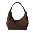 thumbnail image 1 of Slouchy Suede Shoulder Bags For Women Retro Crossbody Bag Tote Bag Satchel Bag Winter Work Purses Crescent Bag Handbag Fall, 1 of 5