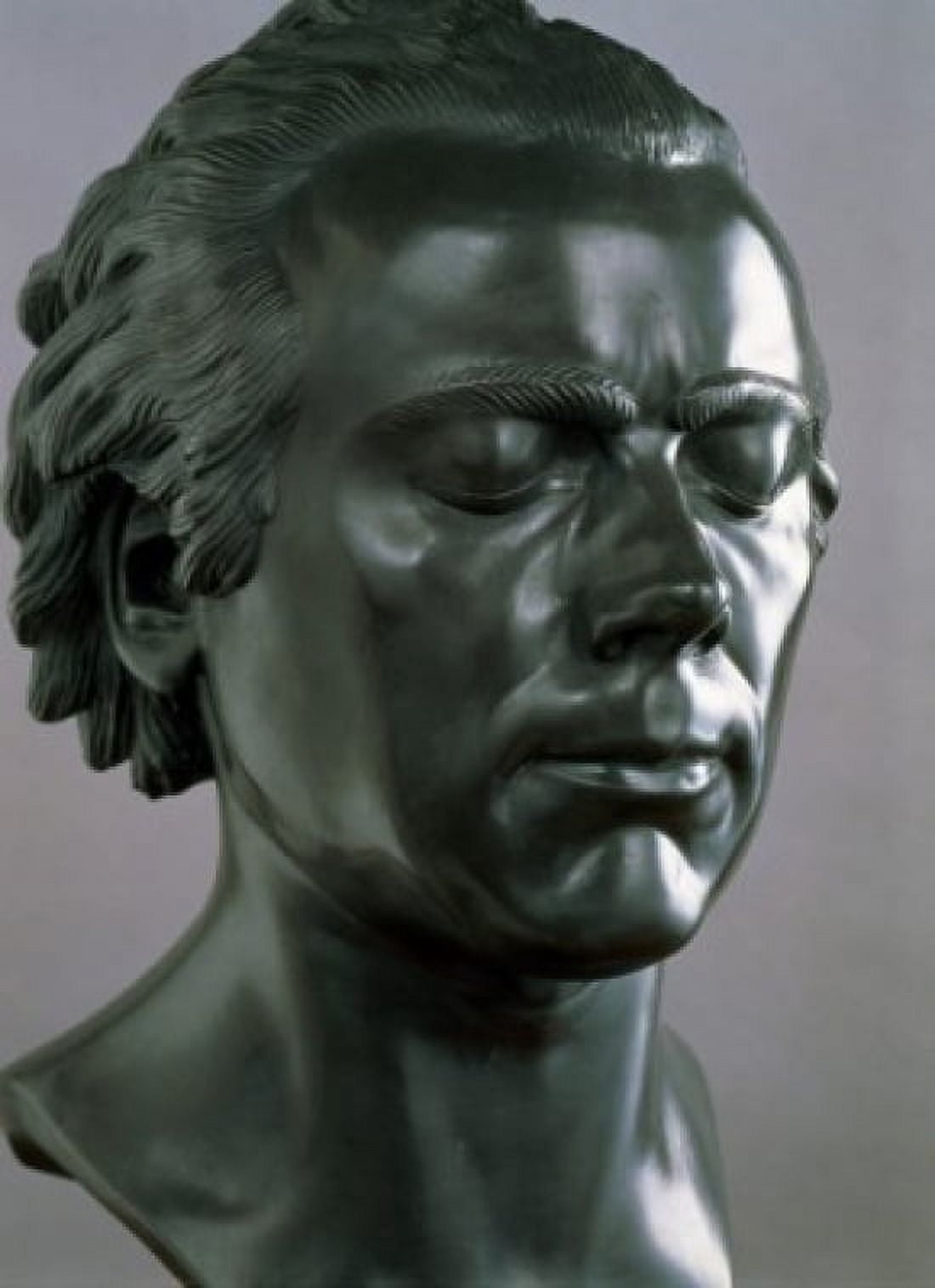 Slovakia Bratislava Galerie Nationale Slovaque Heads of Characters Peaceful and Tranquil by Franz Xaver Messerschmidt (1736-1783) Canvas Art - Galerie Nationale Slovaque (18 x 24)
