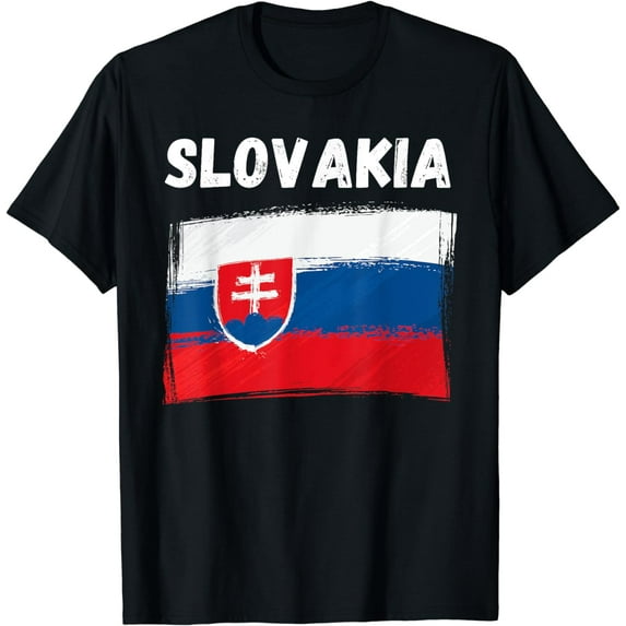 Slovakia Flag Holiday Vintage Grunge Slovak Flag T-Shirt mens t shirt，black，women，funny，misfits，men，journey，t-shirt