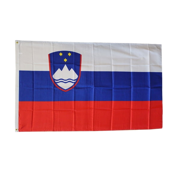 Slovenia - 3'X5' Polyester Flag