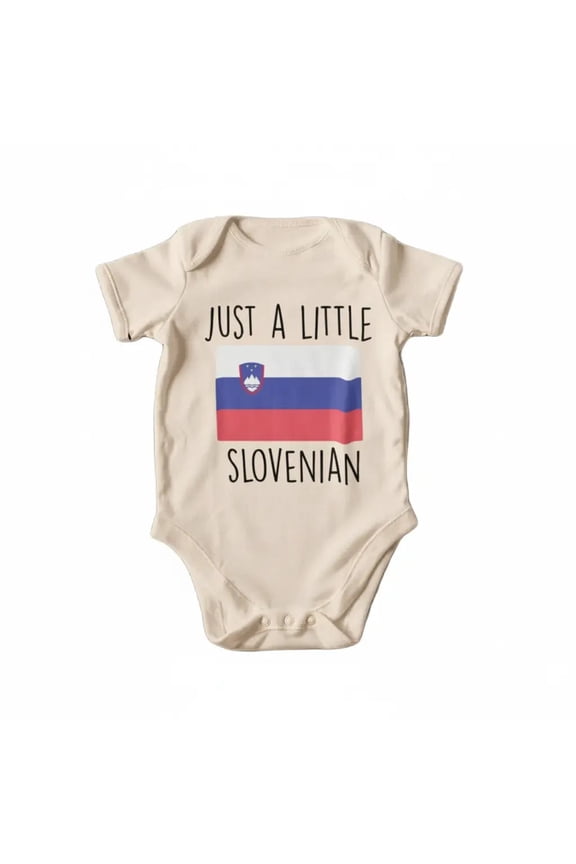 Slovenia Newborn Baby Bodysuit