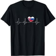 thumbnail image 1 of Slovensko Love and Slovak Flag with Heart for Slovakia T-Shirt, 1 of 4