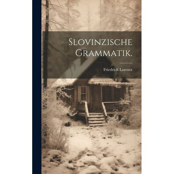 Slovinzische Grammatik. (Hardcover)