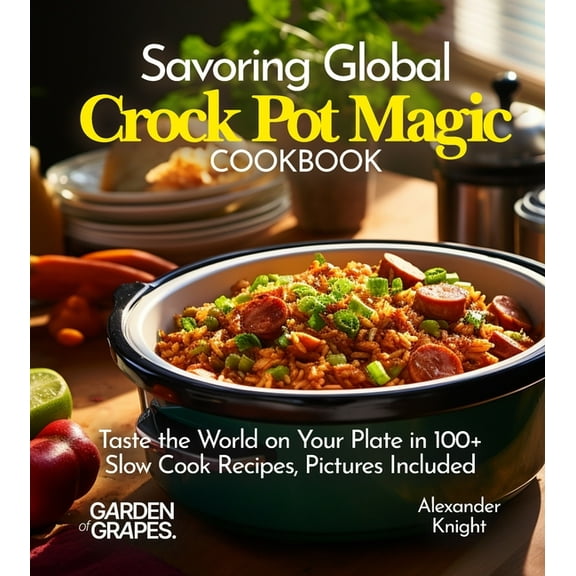 Slow Cooker Collection Savoring Global Crock Pot Magic Cookbook: From Mexican Carnitas, Chinese Five-Spice Chicken To Vietnamese Pho, Taste the, (Paperback)