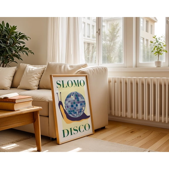 Slow Disco Poster, Poster Only
