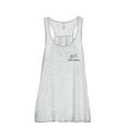 thumbnail image 1 of Slow Down Women's Fashion Sleeveless Flowy Racerback Tank Top Sport Grey Medium, 1 of 5