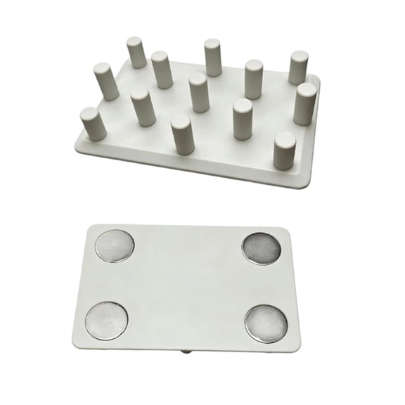Slow Feed Bowl Insert 13 Pillar Design Non Jamming Base Compatible with Petlibro Rfid Feeder for Cats Dogs