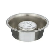 Slow Feed Bowl by Neater Pet Brands - Stainless Steel - Stop Dog Food Gulping, Bloat and Rapid Eating - Fits in Large Neater Feeders and Most Elevated Feeders