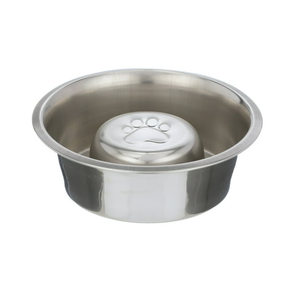 Slow Feed Bowl by Neater Pet Brands - Stainless Steel - Stop Dog Food Gulping, Bloat and Rapid Eating - Fits in Large Neater Feeders and Most Elevated Feeders