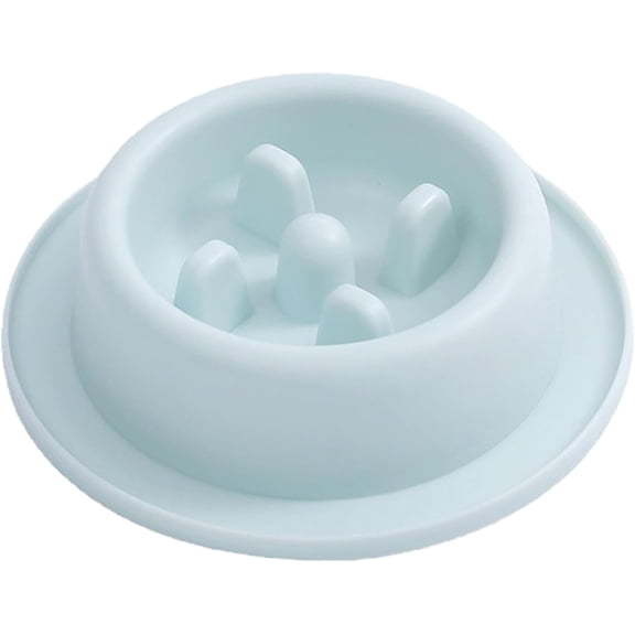 Slow Feed Dog Bowl, Non-Slip Base for Puppies and Small Dogs