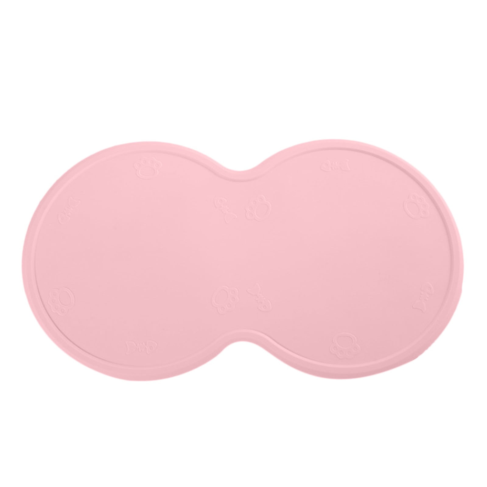 Slow Feed Dog Bowls Stainless Steel Dog Pad Holder Silicone Elevated