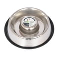 thumbnail image 1 of Slow Feed Stainless Steel Pet Bowl - Medium, 1 of 1