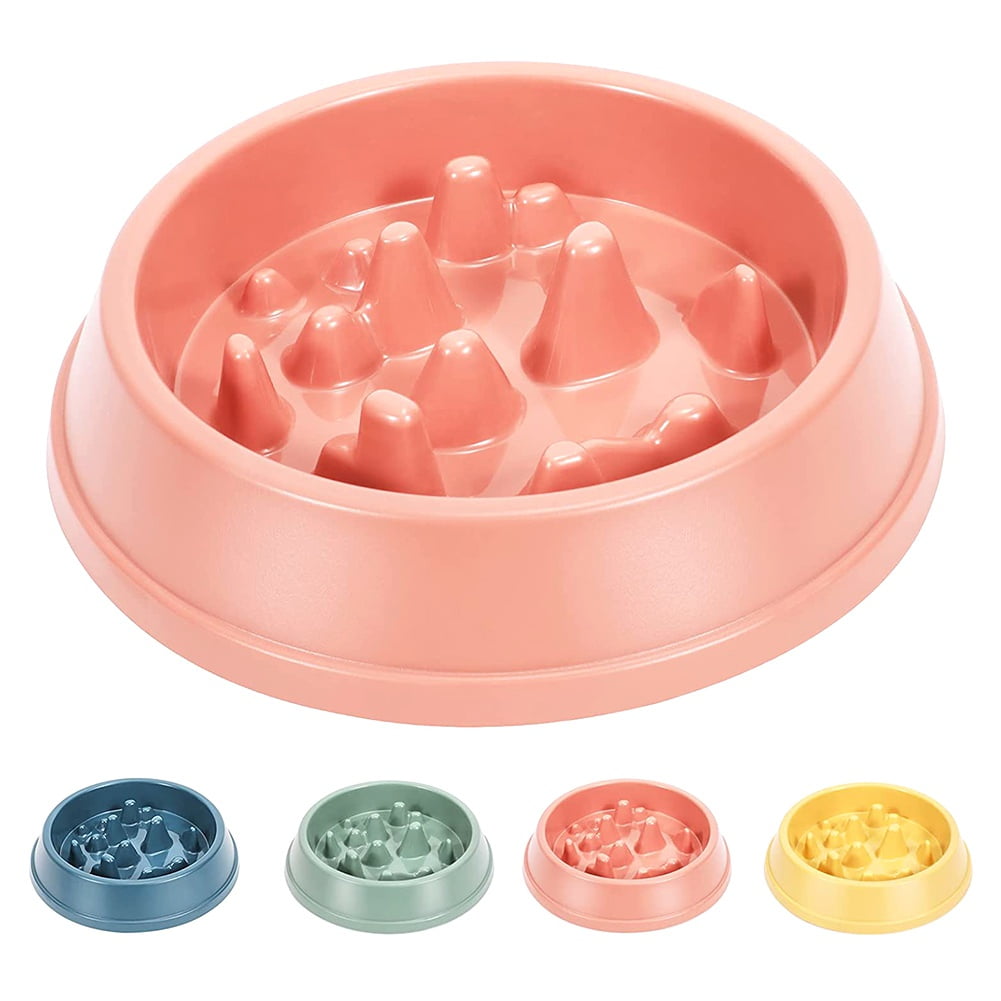 Slow Feeder Bowl, Dog Pet Fun Interactive Feeder Bloat Stop Dog Bowl