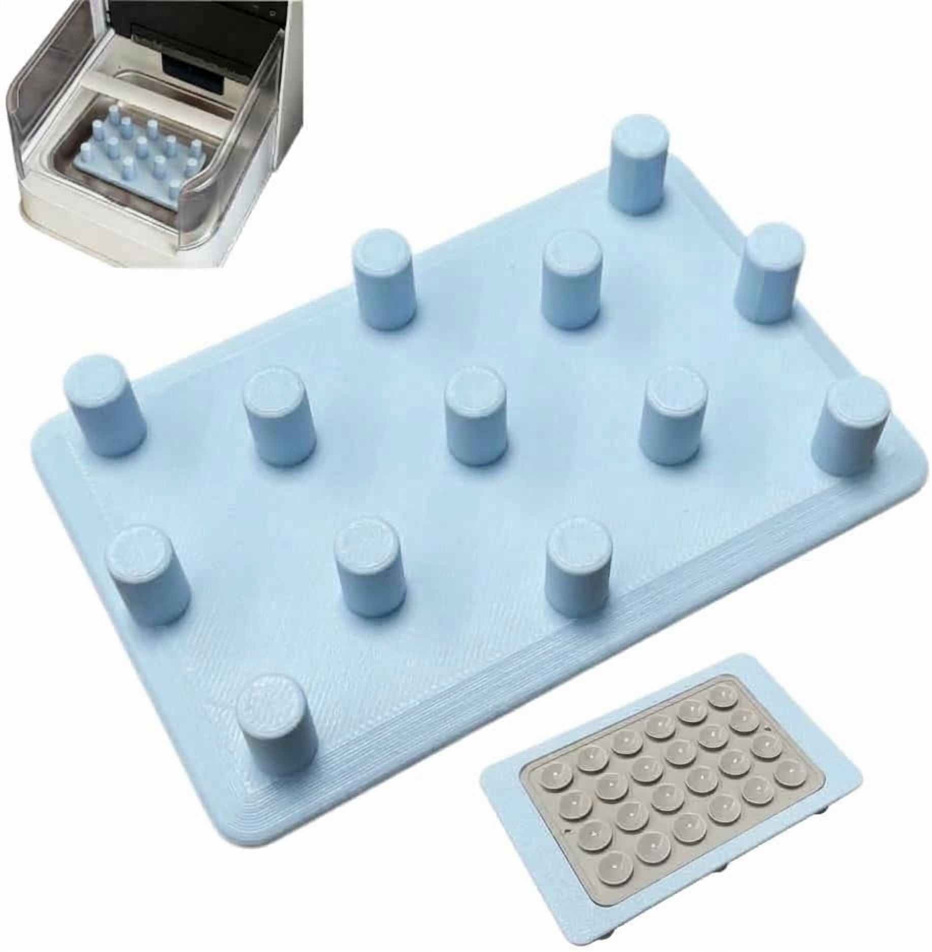 Slow Feeder Bowl Insert, 13-Pillar Anti-Choke Silicone, for Automatic Pet Feeder, Cats Dogs
