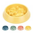 thumbnail image 1 of Slow Feeder Bowl, Non-Slip Puzzle Bowl for Cats and Dogs-Anti-swallowing pet Slow Food Feeder-Interactive Expansion Check Bowl for Cats and Dogs-Durable and Healthy Design for preventing Choking, 1 of 8
