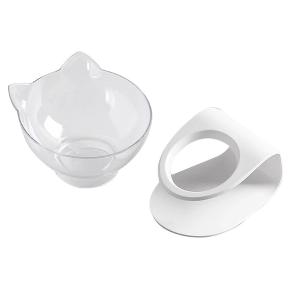 Slow Feeder Cat Bowl, Anti-Gulping Pet Food Bowl for Digestive Health, Interactive Puzzle Feeder to Prevent Choking, Non-Slip Base for Daily Use