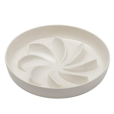 Slow Feeder Cat Bowl, Non-Slip Raised Cat Food Bowl for Cats