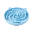 thumbnail image 1 of Slow Feeder Cat Bowl Silicone, Anti-Gulping Puzzle Feeder for Dry Wet Food, Interactive Pet Bowl Prevents Bloat & Choking, Easy Clean for Cats & Small Dogs, 1 of 5