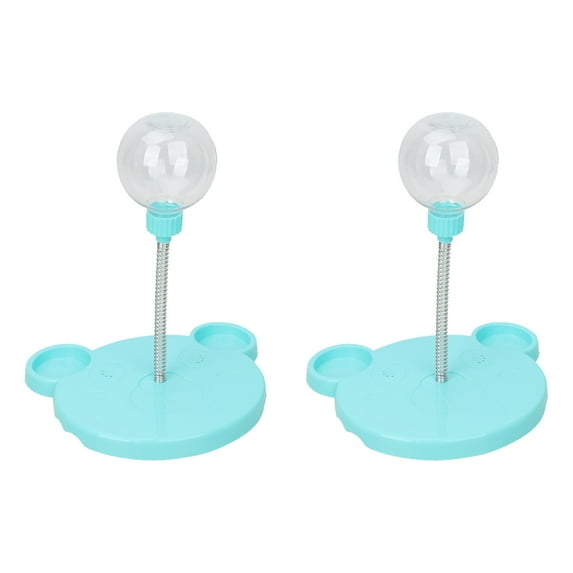 Slow Feeder Cats Puzzle Toy With Wobble Treat Interaction Play For Mental Stimulation All Size Cats Healthy