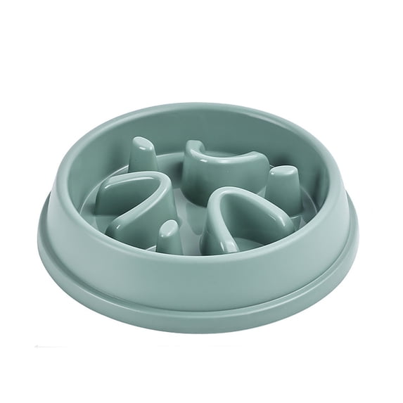 Slow Feeder Dog Bowl Anti- Interactive Puzzle Food Bowl Bloat Stop Slow Eating Dish for Small Medium Dogs - 8.27"