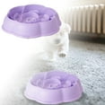 thumbnail image 1 of Slow Feeder Dog Bowl - Large Puzzle Bowl for Fast Eaters | Anti-Choking Flower Design Slows Eating for Large/Medium/Small Dogs & Cats, 1 of 9