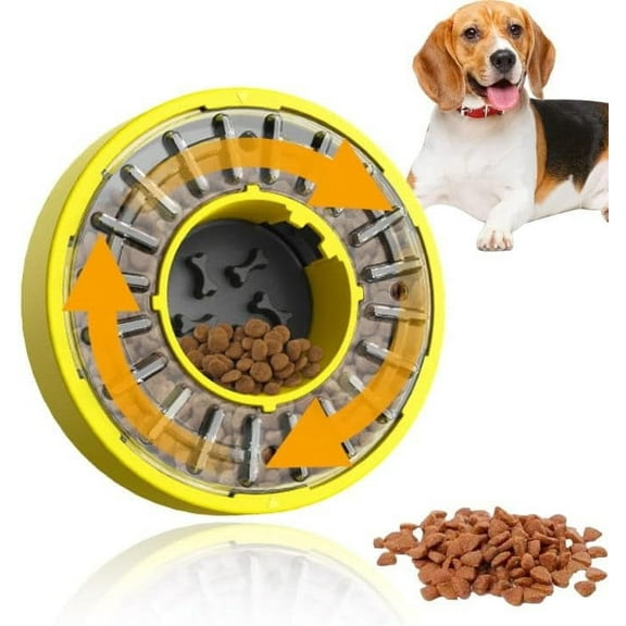 Slow Feeder Dog Bowl - Non-Skid Pet Food Bowl with Maze Design, Promotes Healthy Eating for Fast Eaters - Anti-Choking & Bloat Prevention, Durable Chew-Proof Bowl for Small/Medium/Large Dogs