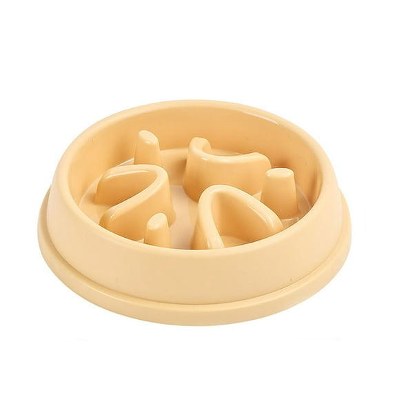 Slow Feeder Dog Bowl - PP Material, Anti-, Maze Design, for Small/Medium Dogs, Reduces Eating Speed, Dishwasher Safe