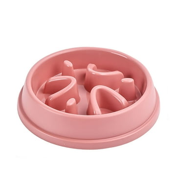 Slow Feeder Dog Bowl Slow Feeding Dog Food Bowl Interactive Dog Puzzle Bowl Slow Down Eating Dishes Stop Maze Dog Lick Bowl For Small Medium Dogs Slow Bowl Feeder for Dogs Metal Slow Feeder Cat Bowl