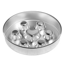 Slow Feeder Dog Bowl, Stainless Steel Dog Food Bowls with Non-Slip Base for Small & Medium Pet
