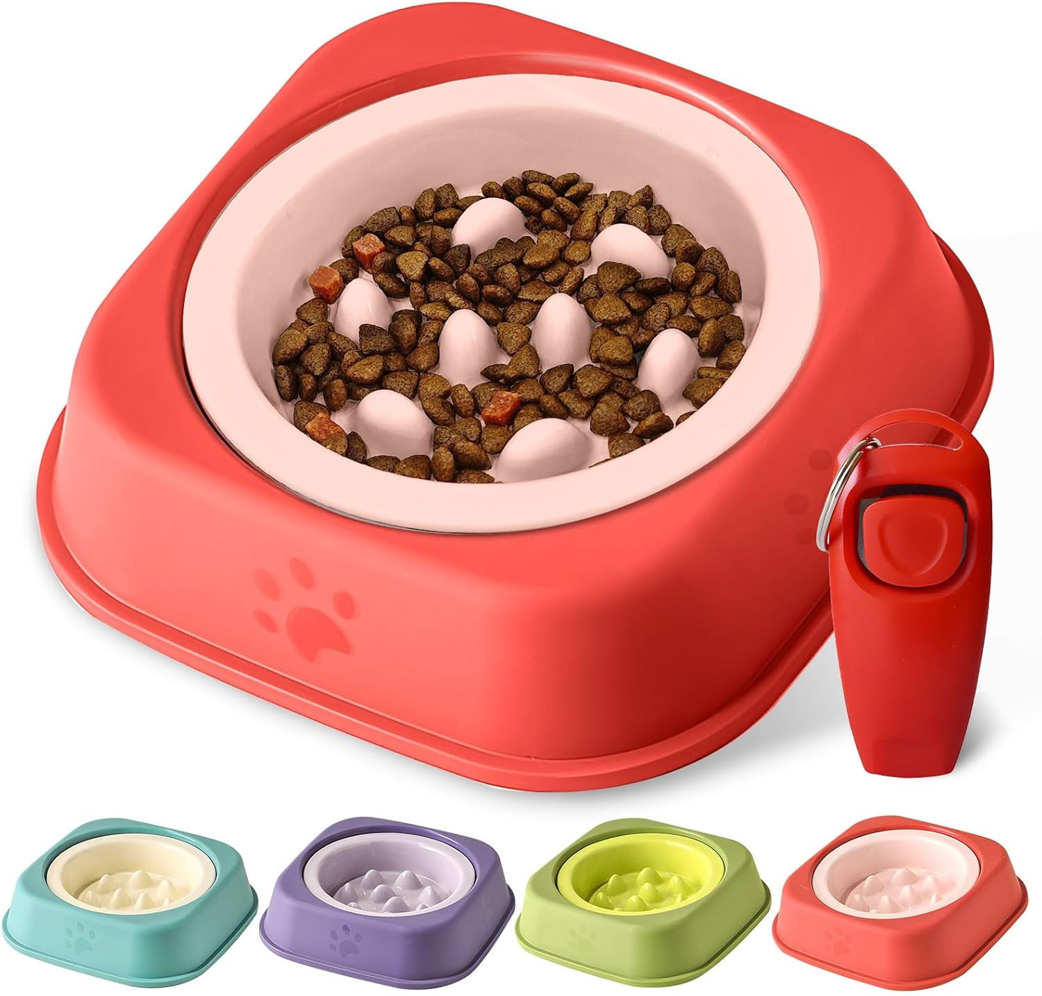 Picture Idea: Slow Feeder Dog Bowls Ceramic Puppy Feeding Bowl For Small