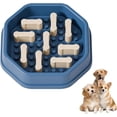 thumbnail image 1 of Slow Feeder Dog Bowls Detachable Anti-Choking Pet Food Dish, Non-Slip Slow Eating Station for Dogs and Cats, Interactive Puzzle Feeder for Improved Digestion, Multiple Colors, 1pc, 1 of 4