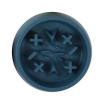 Slow Feeder Dog Bowls,Dishwasher Microwave Safe Silicone Puppy Puzzle Bowl with Non-Slip Design for Eating(8.6Inch,A)