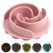 Slow Feeder Dog Bowls Insert, Bestalk Soft Silicone Dog Slow Eating Feeder Insert with Suction Cups for Small, Medium and Large Dogs, Fit into Basic Bowls and Elevated Dog Bowls