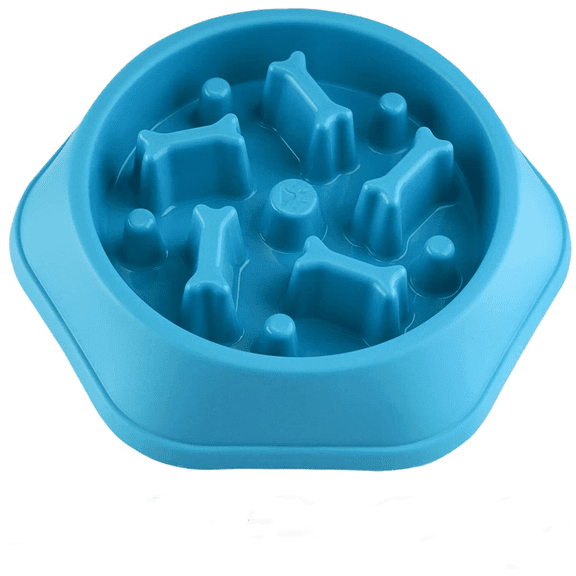 Slow Feeder Dog Bowls Slow Feeding Dog Bowl Small Medium Breed Dog Food Bowls Slow Feed Dog Bowl Slow Eating Dog Slow Feeder Bowl Puppy Dog Puzzle Slow Feeder Eater Bowl Lick Mat Treat Mat for Dogs