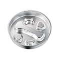thumbnail image 1 of Slow Feeder Dog Bowls, Stainless Steel with Non-Slip Silicone Base Metal Bowl, Large Capacity Slow Feed for Small, Medium, Large Breed Dogs, 1 of 7