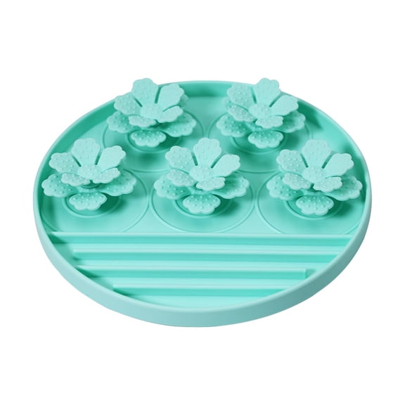 Slow Feeder Lick Mat for Dogs and Cats | Silicone Licking Plate & Slow Food Bowl | Pet Feeding Mat for Mealtime Enrichment, Anxiety Relief, and Dental Health | Easy Clean Non-Slip Design