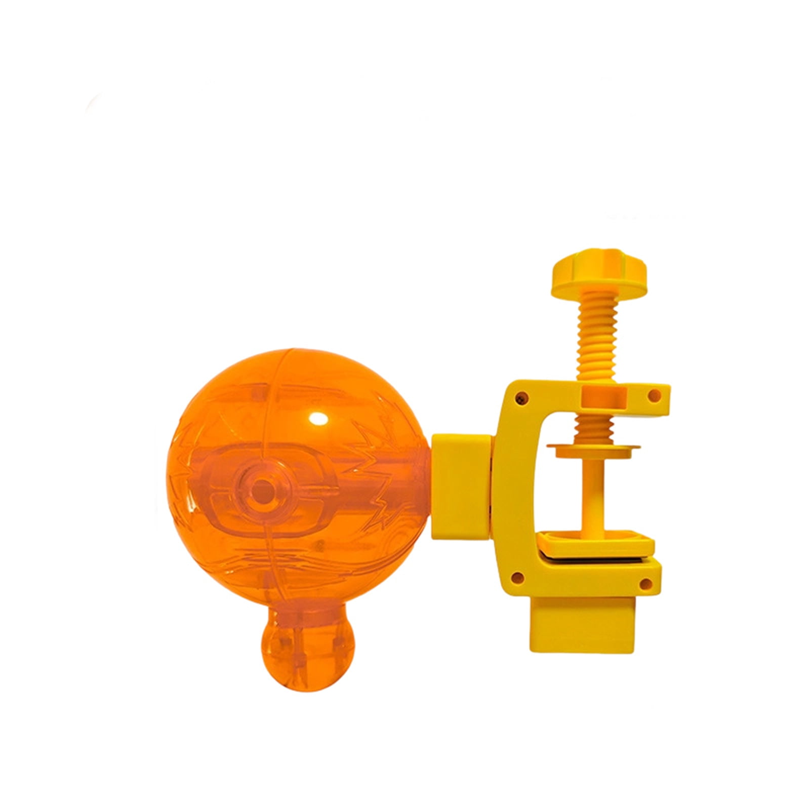 Slow Feeder for Dogs, Cat Slow Feeder, 4 in Transparent Orange, Interactive Cat Toys, Treat Dispensing, Cage Mounting, Pet Supplies for Dogs, 1 Pc