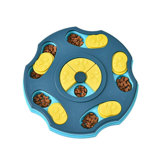 Slow Food Bowls Enrichment Solution for – Interactive Feeder Bowl Stimulates Mind and Supports Digestion with Puzzle Game for Cats and Dogs