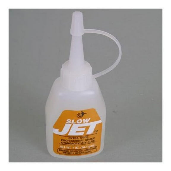 Slow Jet Glue, 1 oz Multi-Colored