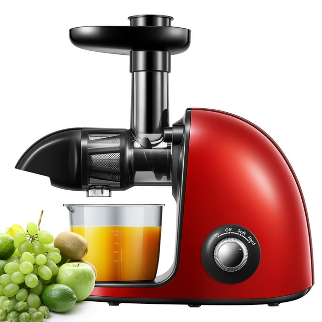 Slow Juicer Easy Clean＆High Juice Yield, Cold Press Juicer Machines