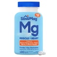 thumbnail image 1 of SlowMag Muscle + Heart Magnesium Chloride with Calcium Supplement to Support Muscle Relaxation, Occasional Muscle Cramping & Heart Health, High Absorption, 180 Count, 1 of 9