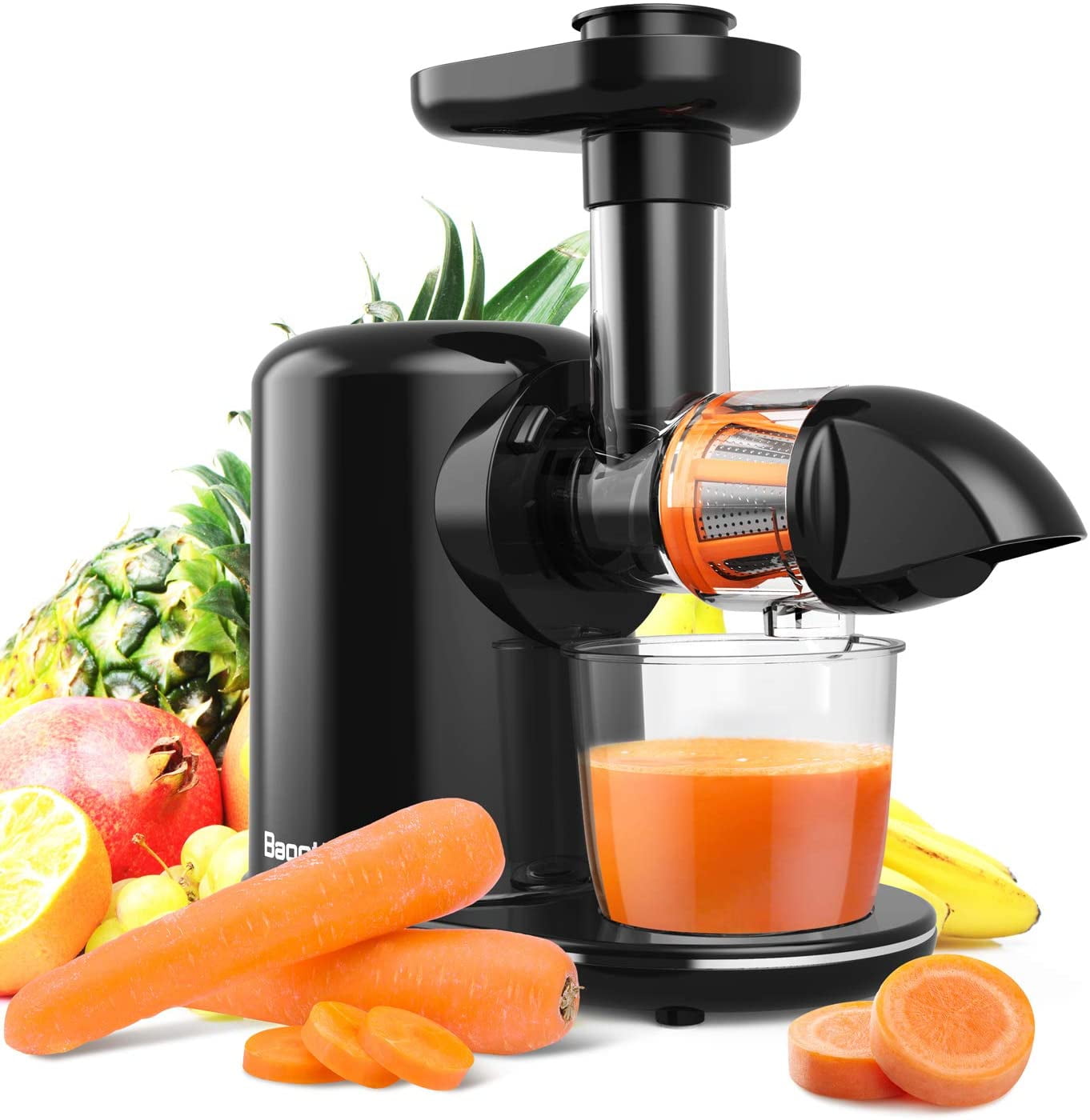 Slow Masticating Juicer, Bagotte Juicer Machines, Higher Juice Yield