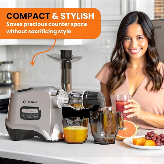 Slow Masticating Juicer Cold Press for High-Yield Extraction
