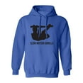 thumbnail image 1 of Slow Motion Gorilla Adult Hooded Sweatshirt, 1 of 1