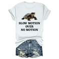 thumbnail image 1 of Slow Motion Over No Motion T-Shirt – Turtle Design – Motivational Style – Perfect Gift for Nature Lovers, 1 of 5