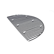 SnS Grills Slow N Sear  Elevated Roasting Rack   Stainless Steel Half-Moon Rack Fits Drip N Griddle Pan & Weber 22-Inch Kettle Grills